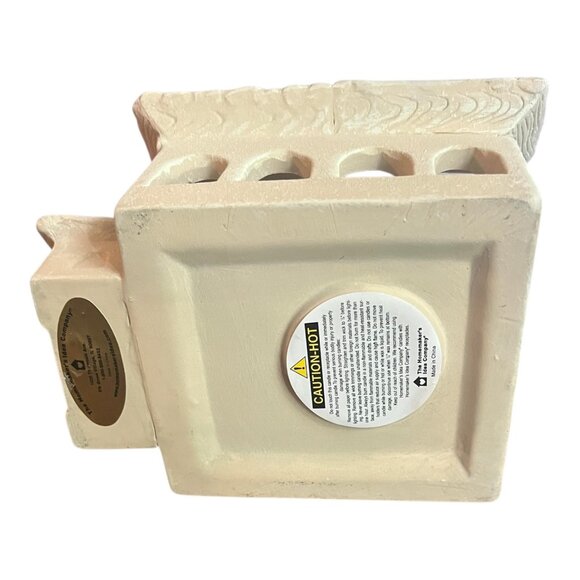 Porcelain Church Candle Holder 8" Tall Decorative Accent By Homemakers Idea Co. - Picture 9 of 10